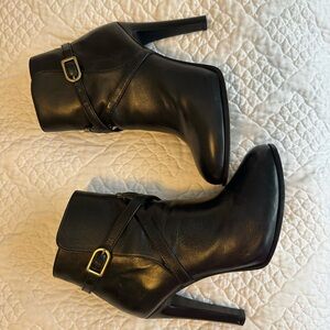 Tory Burch Black Heeled Boots